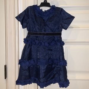 Beautiful Navy Blue Formal Dress